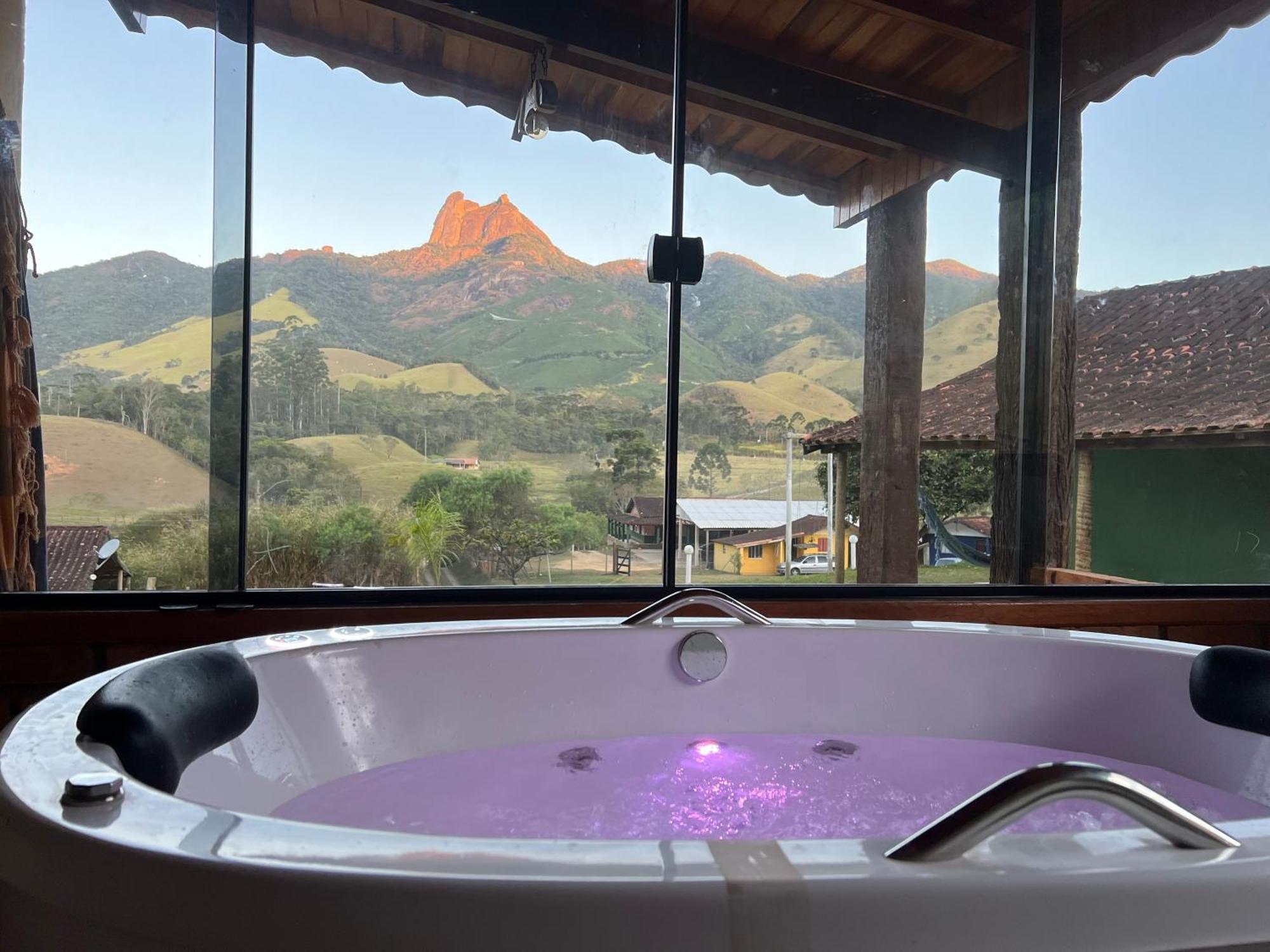 Chales Mirante Pedra Selada 비스콘지 지 마우아 외부 사진